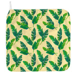 Tropical Banana Palm Leaf Pattern Print Hand Towel