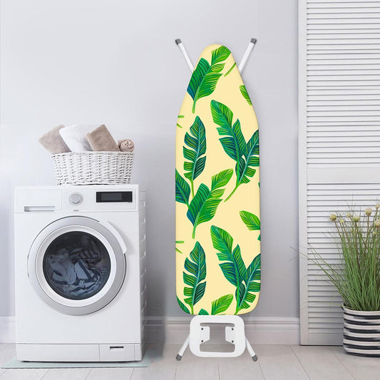 Tropical Banana Palm Leaf Pattern Print Ironing Board Cover