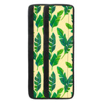 Tropical Banana Palm Leaf Pattern Print Refrigerator Handle Covers