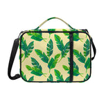 Tropical Banana Palm Leaf Pattern Print Shoulder Strap Bible Bag