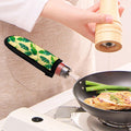 Tropical Banana Palm Leaf Pattern Print Skillet Handle Cover
