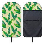 Tropical Banana Palm Leaf Pattern Print Waterproof Car Seat Cover