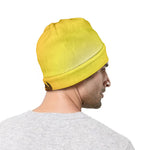 Tropical Beach Sunset Print Beanie