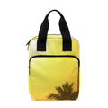 Tropical Beach Sunset Print Bible Tote Bag