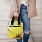 Tropical Beach Sunset Print Bible Tote Bag