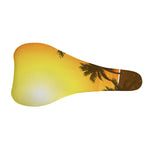 Tropical Beach Sunset Print Bicycle Seat Cover