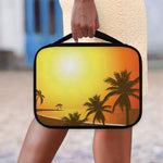 Tropical Beach Sunset Print Classic Bible Case