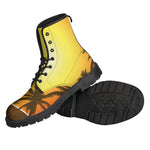 Tropical Beach Sunset Print Backpack