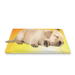 Tropical Beach Sunset Print Pet Cooling Mat Cover