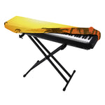 Tropical Beach Sunset Print Piano Keyboard Cover