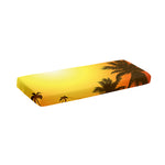 Tropical Beach Sunset Print Piano Keyboard Cover