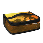 Tropical Beach Sunset Print Small Lunch Bag