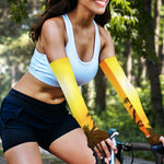Tropical Beach Sunset Print Sun Protection Arm Sleeves