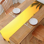 Tropical Beach Sunset Print Table Runner