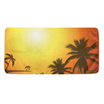 Tropical Beach Sunset Print Towel