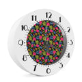 Tropical Bird Of Paradise Pattern Print Alarm Clock