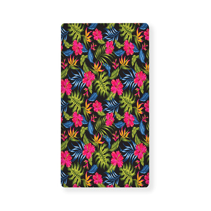 Tropical Bird Of Paradise Pattern Print Baby Crib Sheet