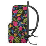 Tropical Bird Of Paradise Pattern Print Backpack