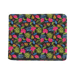 Tropical Bird Of Paradise Pattern Print Bifold Wallet
