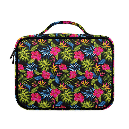 Tropical Bird Of Paradise Pattern Print Briefcase Bible Bag