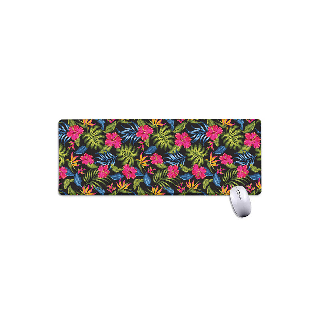 Tropical Bird Of Paradise Pattern Print Extended Mouse Pad