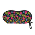 Tropical Bird Of Paradise Pattern Print Glasses Case
