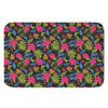 Tropical Bird Of Paradise Pattern Print Indoor Door Mat