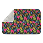 Tropical Bird Of Paradise Pattern Print Indoor Door Mat