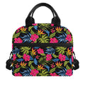 Tropical Bird Of Paradise Pattern Print Insulated Lunch Bag