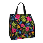 Tropical Bird Of Paradise Pattern Print Insulated Lunch Tote
