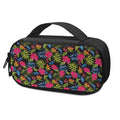 Tropical Bird Of Paradise Pattern Print Portable Cooler Travel Case