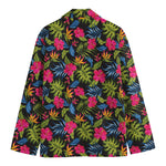 Tropical Bird Of Paradise Pattern Print Men's Blazer