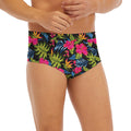 Tropical Bird Of Paradise Pattern Print Men's Briefs