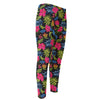 Tropical Bird Of Paradise Pattern Print Men's Compression Pants