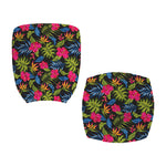 Tropical Bird Of Paradise Pattern Print Office Chair Cover
