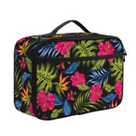 Tropical Bird Of Paradise Pattern Print Portable Lunch Bag