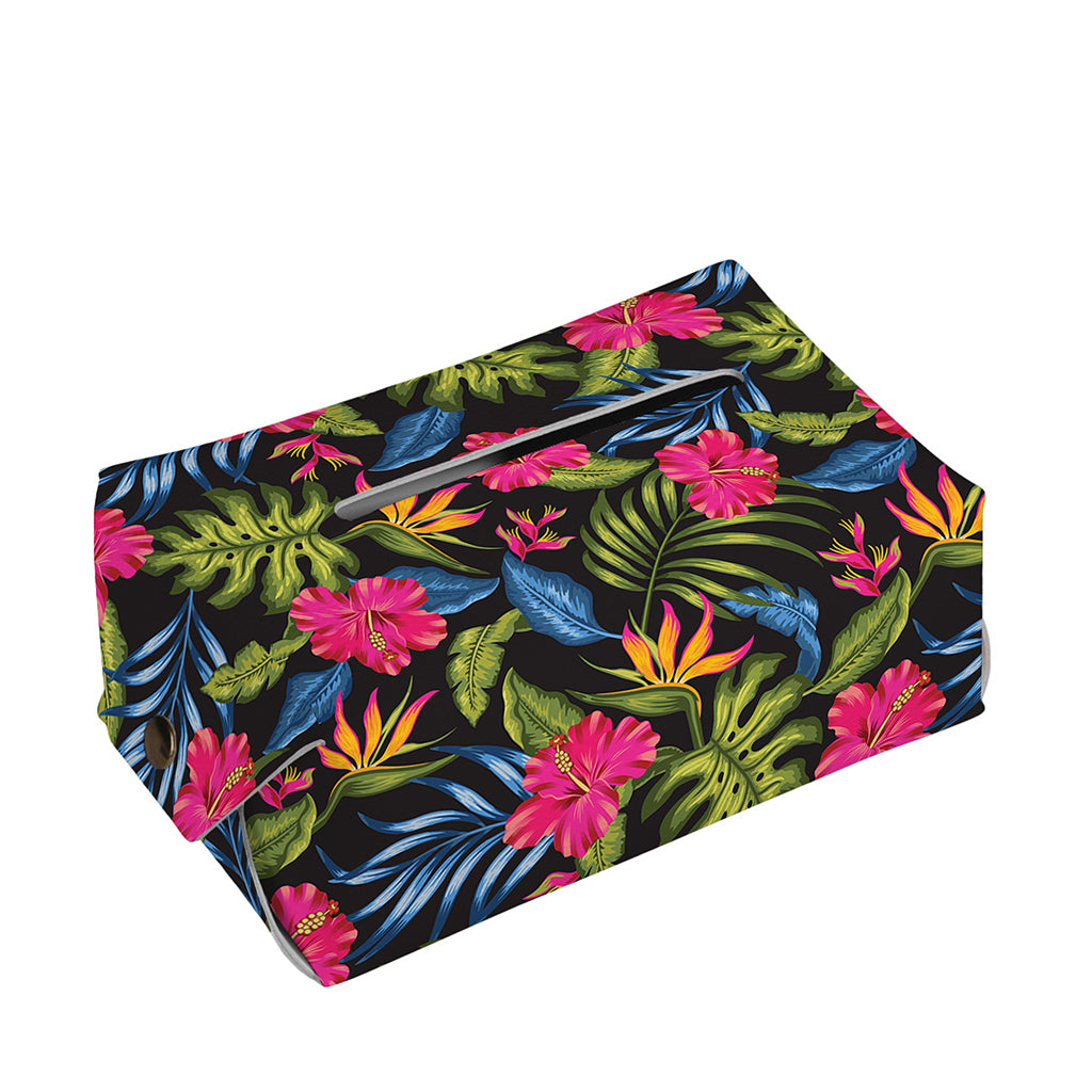 Tropical Bird Of Paradise Pattern Print Rectangle Tissue Box Cover