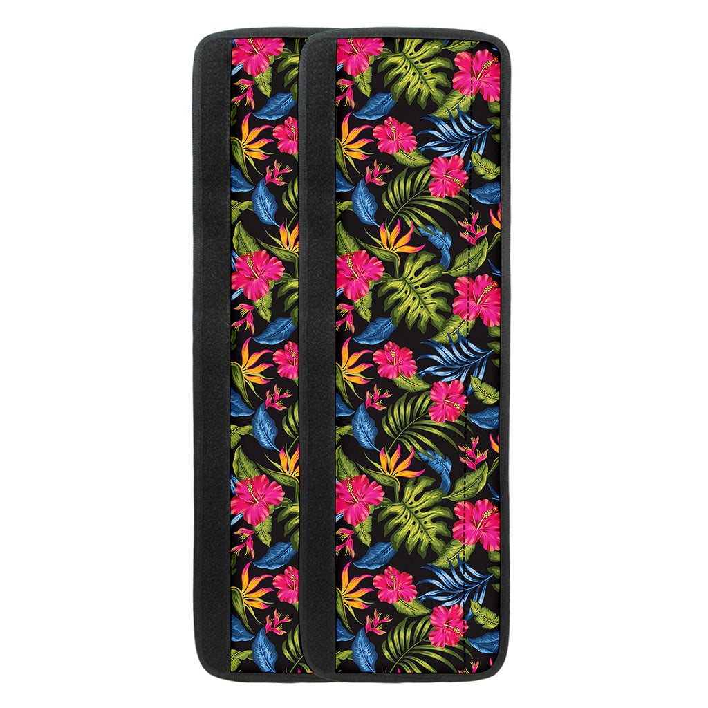 Tropical Bird Of Paradise Pattern Print Refrigerator Handle Covers