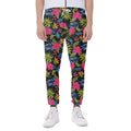 Tropical Bird Of Paradise Pattern Print Joggers