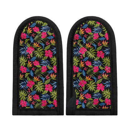 Tropical Bird Of Paradise Pattern Print Skillet Handle Cover