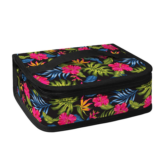 Tropical Bird Of Paradise Pattern Print Small Lunch Bag