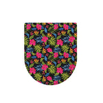 Tropical Bird Of Paradise Pattern Print Toilet Lid Cover