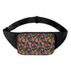 Tropical Bird Of Paradise Pattern Print Waist Bag