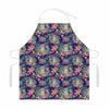 Tropical Buddha Print Adjustable Apron