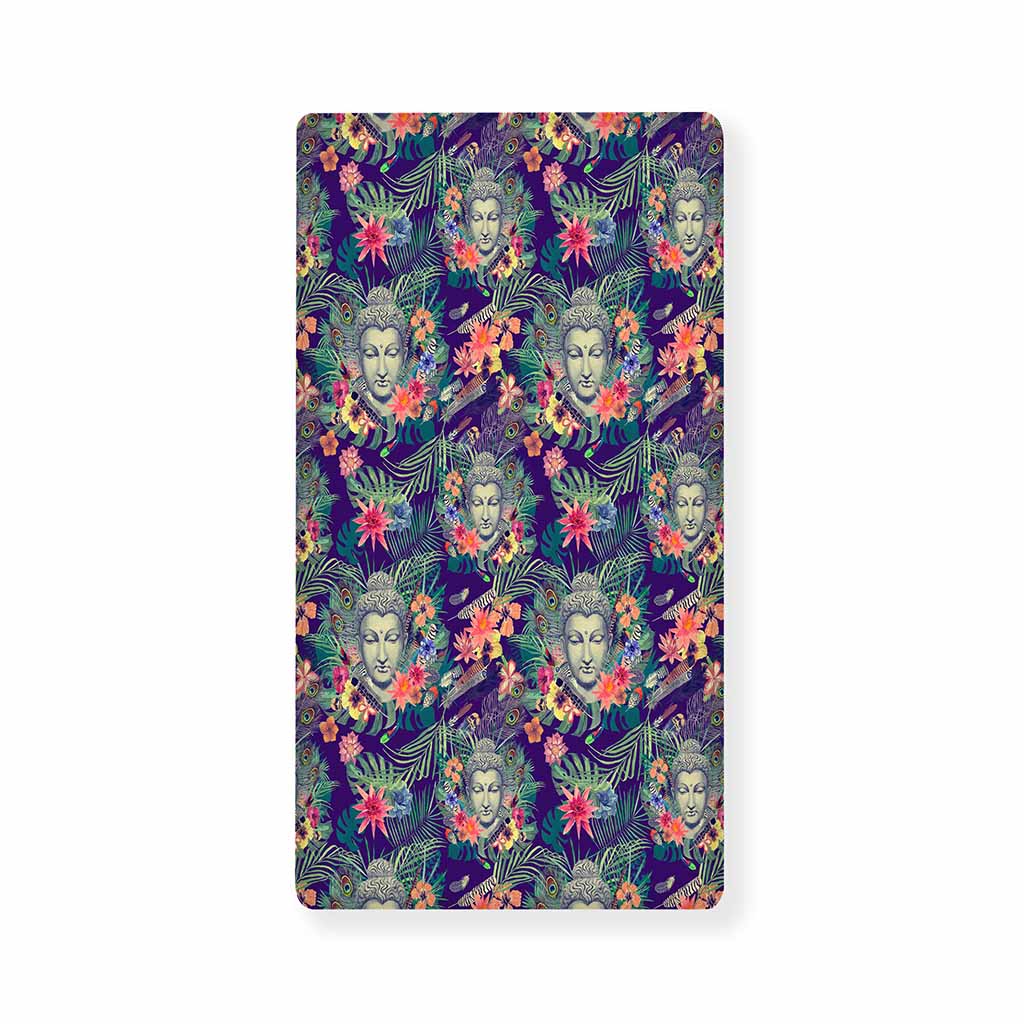 Tropical Buddha Print Baby Crib Sheet