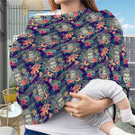 Tropical Buddha Print Baby Seat Cover