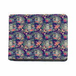 Tropical Buddha Print Bifold Wallet
