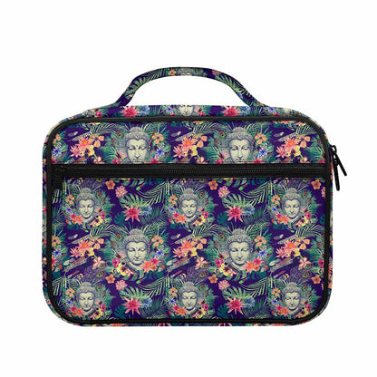 Tropical Buddha Print Briefcase Bible Bag