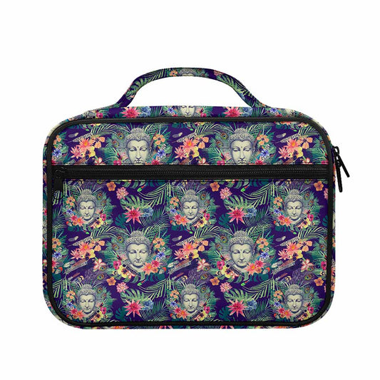 Tropical Buddha Print Briefcase Bible Bag