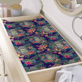 Tropical Buddha Print Changing Pad Cover